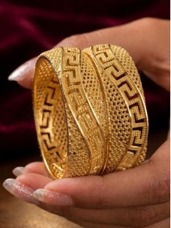 Gold Plated Bangles